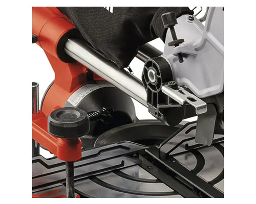 Details einer Kapp- und Gehrungssäge