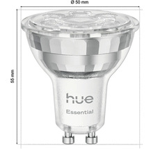 Lampe LED Hue Essential GU10, 50 millimètres de diamètre