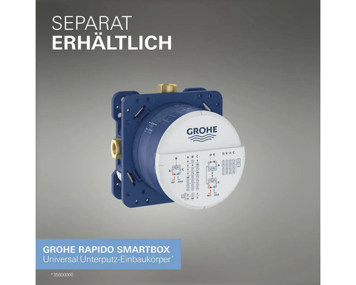 Corps d'encastrement universel Grohe Rapido Smartbox