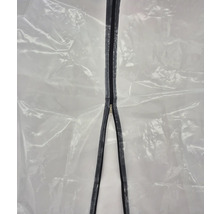 Transparente Schutzhülle mit Reißverschluss