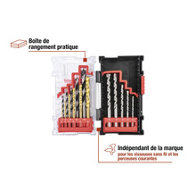 Jeu de forets dans un coffret