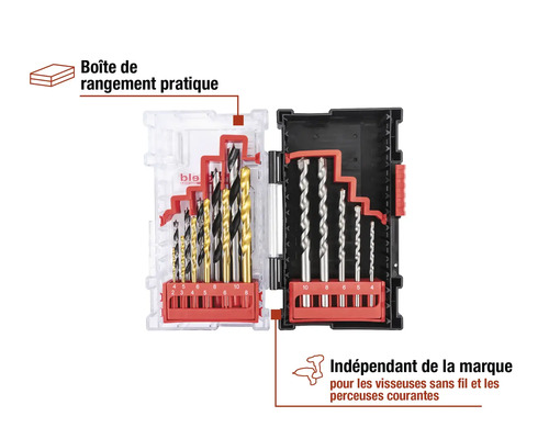 Jeu de forets dans un coffret