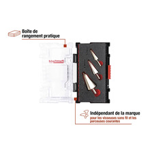Jeu de forets étagés avec boîte de rangement