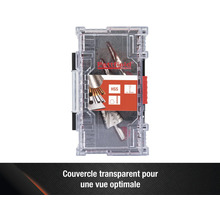 Jeu de forets HSS Pattfield dans un coffret transparent