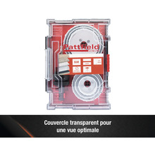 Set de scies cloches Pattfield dans une boîte transparente