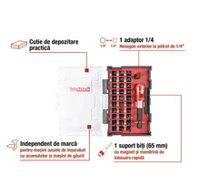 Bitset mit Aufbewahrungsbox, Adapter und Bithalter