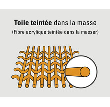 Toile teinte dans la masse