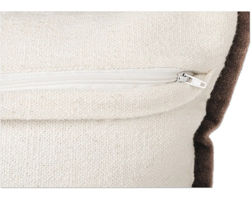 Housse de coussin avec fermeture éclair