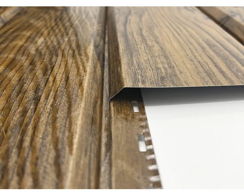 Panneau en plastique imitation bois pour l'intérieur