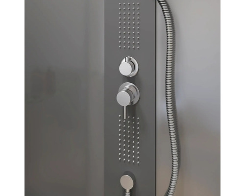 Duschpaneel mit Massagedüsen und Handbrause
