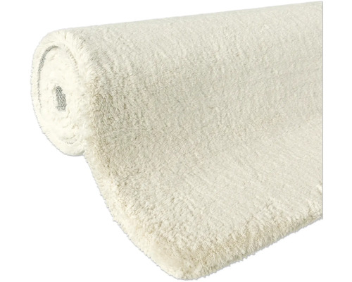 Tapis enroulé avec poils