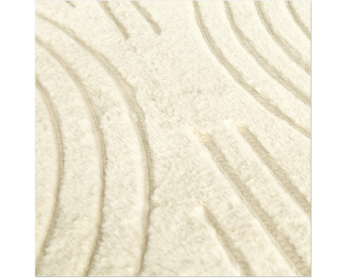 Tapis avec motif ondulé