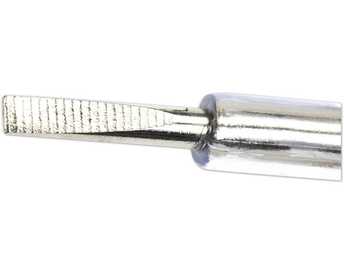 Tournevis plat, vue détaillée