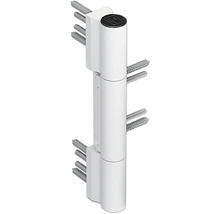 Paumelle de porte avec vis de fixation