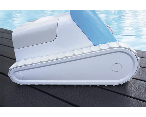 Détail d'un robot de piscine automatique