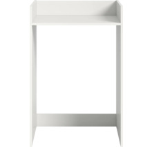 Weißes Regalelement