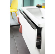 Waschtischunterschrank mit Auszug und Duravit Logo