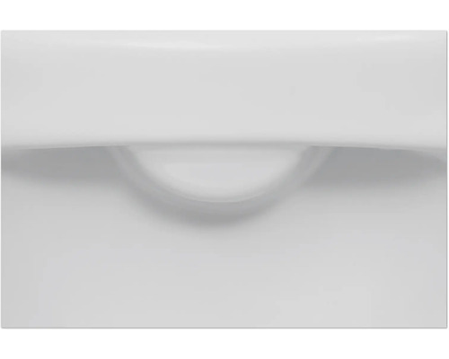 Vue détaillée d'une surface en céramique blanche