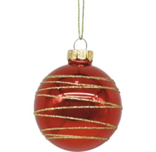 Boule de Noël avec décor