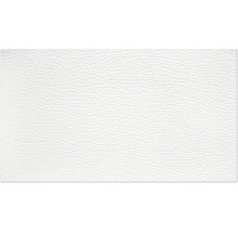 Gros plan de cuir blanc texturé