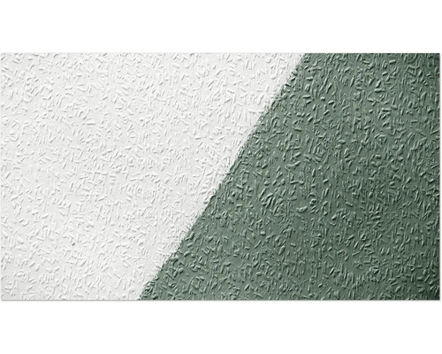 Nahaufnahme einer Reliefstrukturtapete mit zwei Bereichen