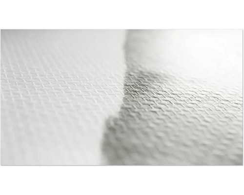 Vue détaillée d'un papier peint textile blanc structuré