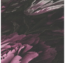 Nahaufnahme einer Tapete mit Blumenmuster