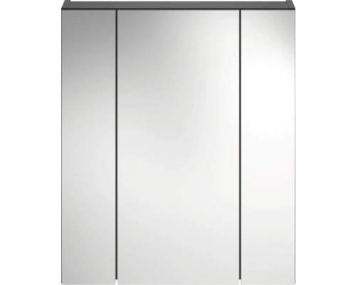 Armoire de toilette à trois portes pour la salle de bains