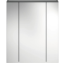 Armoire de toilette à trois portes pour la salle de bains