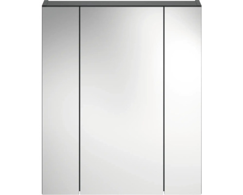 Armoire de toilette à trois portes pour la salle de bains