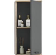 Badezimmerschrank mit zwei Regalböden zur Aufbewahrung von Badutensilien