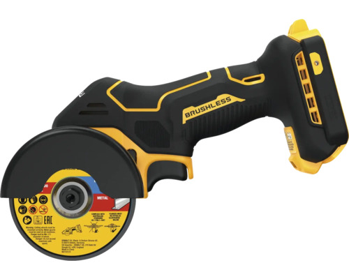 Meuleuse à métaux sans fil avec disque à tronçonner