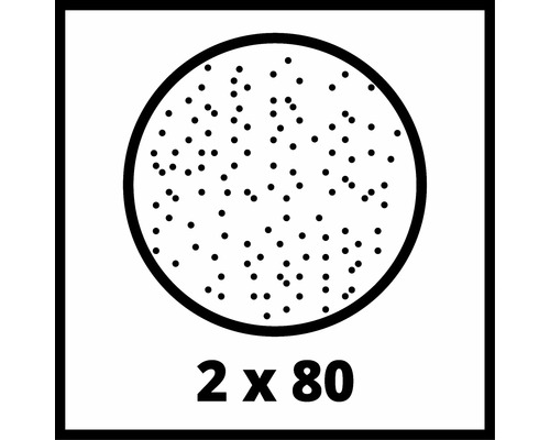 Symbole pour 2 fois 80 pièces