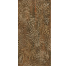 Carreau décoratif avec motif de plantes