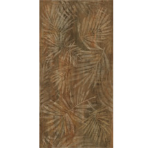 Carreau mural décoratif avec motif de feuilles