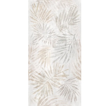 Carreau décoratif avec motif végétal