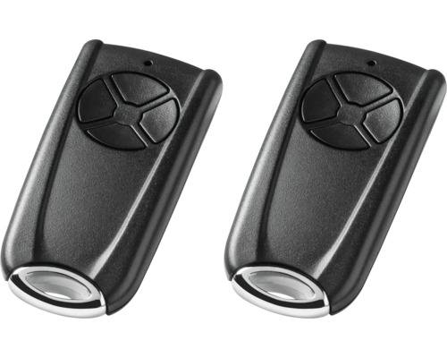 Deux émetteurs manuels pour motorisations de portail