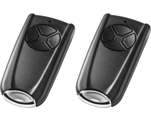 Deux ouvre-portes de garage avec quatre boutons