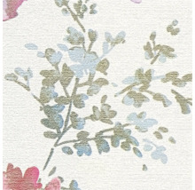 Papier peint à motif floral