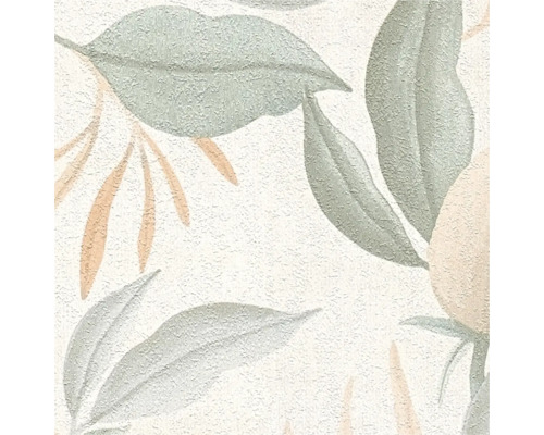 Papier peint avec motif de feuilles