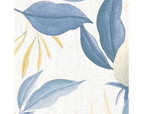 Papier peint à motif de feuilles