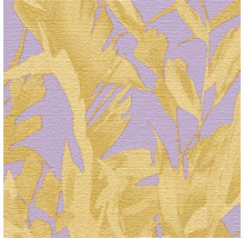 Papier peint avec motif de feuilles