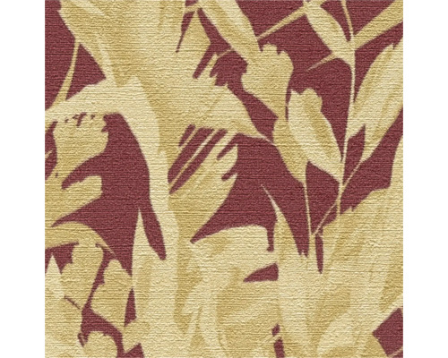 Papier peint à motif de feuilles