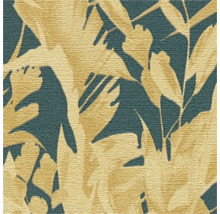 Papier peint textile avec motif de feuilles