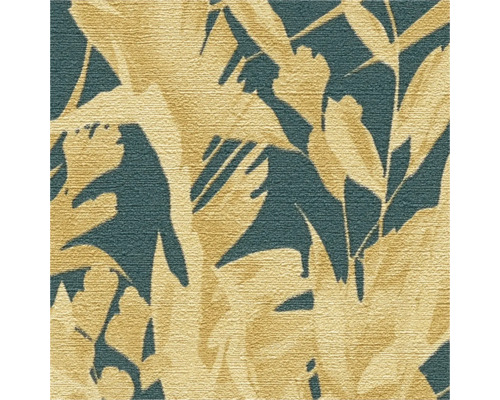 Papier peint textile avec motif de feuilles