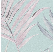 Papier peint avec motif de feuilles