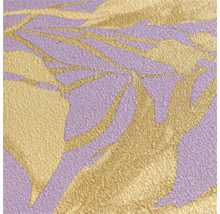 Gros plan d'un papier peint texturé avec motif de feuilles