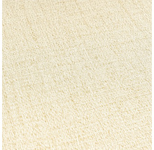 Gros plan d'un papier peint textile clair avec une texture fine.