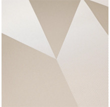 Nahaufnahme einer Tapete mit geometrischem Dreiecksmuster