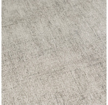 Nahaufnahme einer hellen Textiltapete mit feiner Struktur